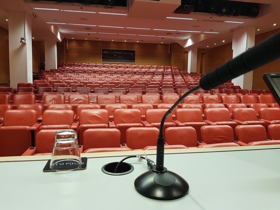 Mic Speakers AV Components for Meeting Room