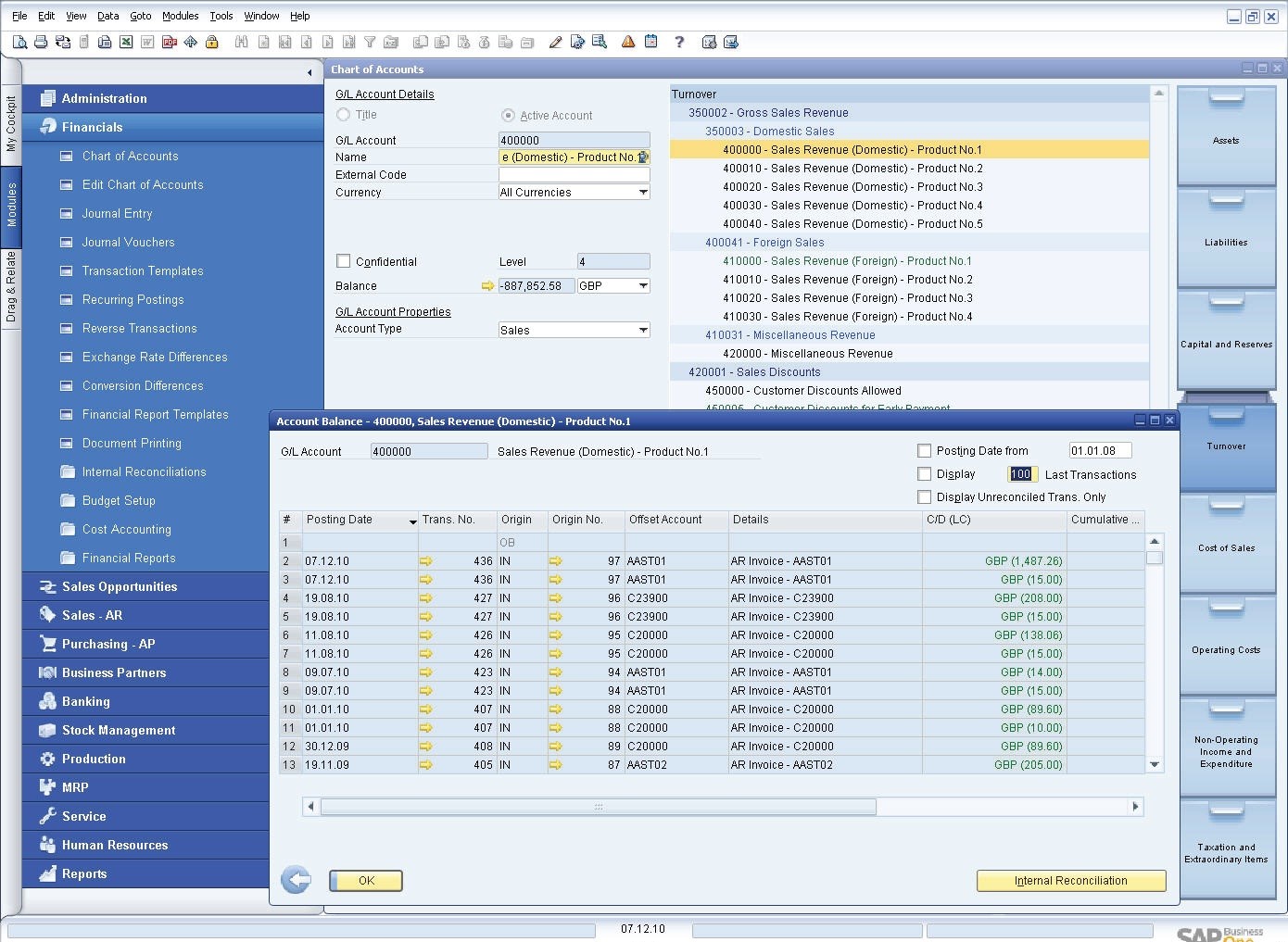 1c sap. Cost of sales accounting sap.