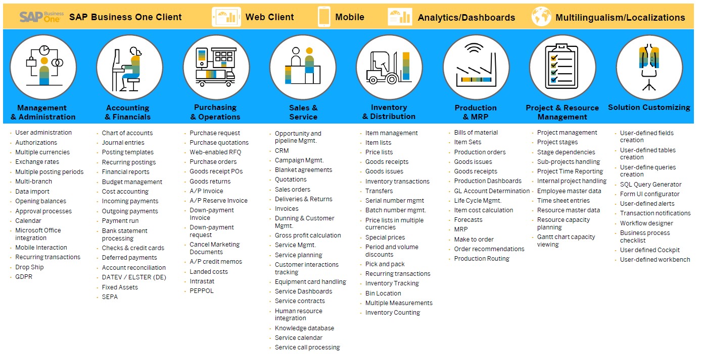 Advantages of SAP Business One ERP for Small Business